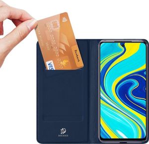 Braders Etui Dux Ducis + szkło ochronne do Xiaomi Redmi Note 9 Pro / 9 Pro Max / 9S niebieski 2