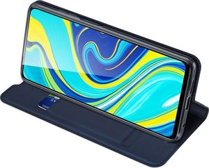 Braders Etui Dux Ducis + szkło ochronne do Xiaomi Redmi Note 9 Pro / 9 Pro Max / 9S niebieski 7