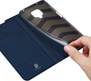 Braders Etui Dux Ducis + szkło ochronne do Xiaomi Redmi Note 9 Pro / 9 Pro Max / 9S niebieski 9