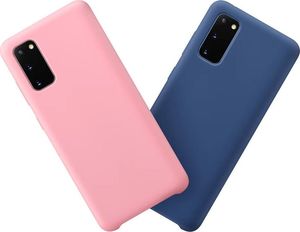 Braders Elastyczne silikonowe etui Silicone Case do Samsung Galaxy S20 czerwony 4