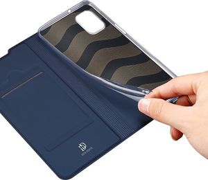 Braders Etui z klapką DUX DUCIS + szkło ochronne do Samsung Galaxy M31s niebieski 11