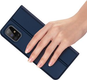 Braders Etui z klapką DUX DUCIS + szkło ochronne do Samsung Galaxy M31s niebieski 10