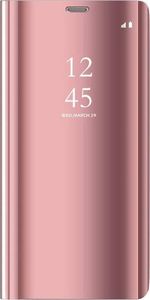 Braders Etui z klapką Clear View Case do Xiaomi Redmi 10X 4G / Xiaomi Redmi Note 9 różowy 2