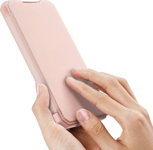 Dux Ducis Etui pokrowiec z klapką DUX DUCIS Skin X do Samsung Galaxy A41 różowy 2