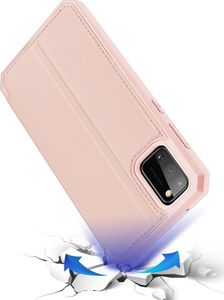 Dux Ducis Etui pokrowiec z klapką DUX DUCIS Skin X do Samsung Galaxy A41 różowy 4