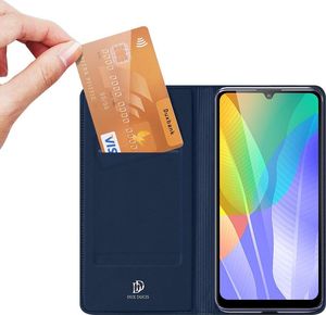 Dux Ducis Etui z klapką DUX DUCIS Skin Pro do Huawei Y6p niebieski 2