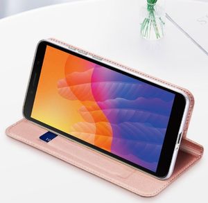 Dux Ducis Etui z klapką DUX DUCIS Skin Pro do Huawei Y5p różowy 12