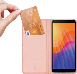 Dux Ducis Etui z klapką DUX DUCIS Skin Pro do Huawei Y5p różowy 2