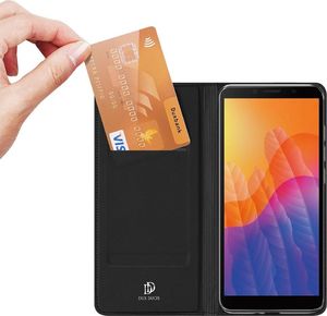 Dux Ducis Etui z klapką DUX DUCIS Skin Pro do Huawei Y5p czarny 2
