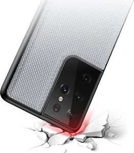 Dux Ducis Etui Fino Dux Ducis Nylonowe Pokrycie do Samsung Galaxy S21 Ultra 5G niebieski 6