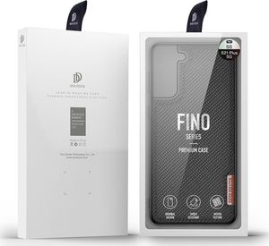 Dux Ducis Etui Fino Dux Ducis Nylonowe Pokrycie do Samsung Galaxy S21+ 5G (S21 Plus 5G) czarny 5