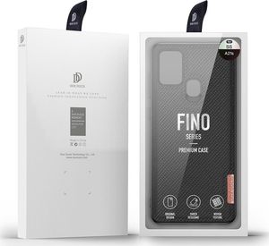 Dux Ducis Etui Fino Dux Ducis Nylonowe Pokrycie do Samsung Galaxy A21S czarny 5