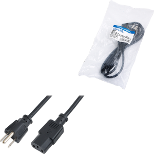 Kabel zasilający LogiLink US NEMA5-15P - IEC60320-1 C13 1.80m Czarny (CP099) 3