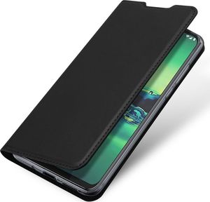 Dux Ducis Etui pokrowiec z klapką DUX DUCIS Skin Pro do Motorola Moto G8 Plus czarny 4