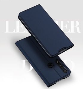 Dux Ducis Etui pokrowiec z klapką DUX DUCIS Skin Pro do Motorola Moto G8 Plus czarny 6