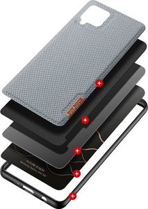 Dux Ducis Etui Fino Dux Ducis Nylonowe Pokrycie do Samsung Galaxy A42 5G niebieski 2