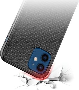 Dux Ducis Etui Fino Dux Ducis Nylonowe Pokrycie do iPhone 12 mini czarny 4