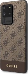 Guess Etui Guess do Samsung Galaxy S20 Ultra brązowy/brown 2