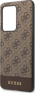 Guess Etui Guess do Samsung Galaxy S20 Ultra brązowy/brown 4