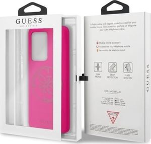 Guess Etui Guess do Samsung Galaxy S20 Ultra fuksja 7