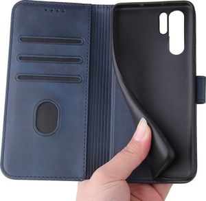 Hurtel Futerał etui portfel z klapką do Huawei P30 Pro niebieski 6