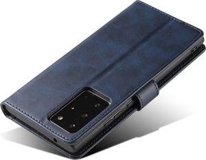 Hurtel Futerał etui portfel z klapką do Samsung Galaxy Note 20 Ultra niebieski 6