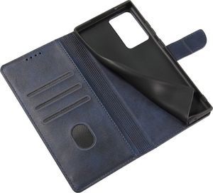 Hurtel Futerał etui portfel z klapką do Samsung Galaxy Note 20 Ultra niebieski 8