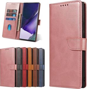 Hurtel Futerał etui portfel z klapką do Samsung Galaxy Note 20 Ultra różowy 9