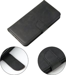 Hurtel Futerał etui portfel z klapką do iPhone XS / iPhone X czarny 6