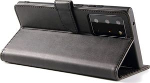 Hurtel Futerał etui portfel z klapką do Samsung Galaxy Note 20 Ultra czarny 4