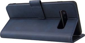 Hurtel Futerał etui portfel z klapką do Samsung Galaxy S10+ (S10 Plus) niebieski 2