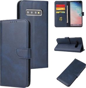 Hurtel Futerał etui portfel z klapką do Samsung Galaxy S10+ (S10 Plus) niebieski 5