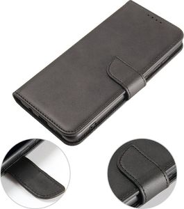 Hurtel Futerał etui portfel z klapką do Samsung Galaxy A51 5G czarny 5