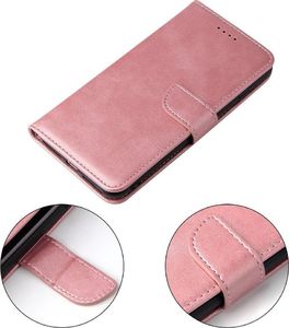 Hurtel Futerał etui portfel z klapką do iPhone 8 Plus / iPhone 7 Plus różowy 4