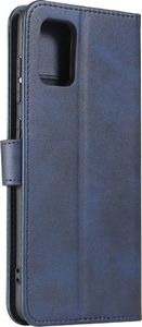 Hurtel Futerał etui portfel z klapką do Samsung Galaxy A71 5G niebieski 3