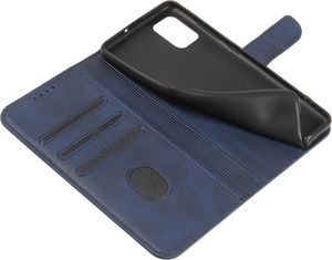 Hurtel Futerał etui portfel z klapką do Samsung Galaxy A71 5G niebieski 6