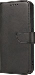 Hurtel Futerał etui portfel z klapką do iPhone 12 Pro / iPhone 12 czarny 3