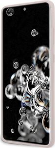 Karl Lagerfeld Etui Karl Lagerfeld do Samsung Galaxy S20 Ultra jasnoróżowy/pink Silicone Iconic 6