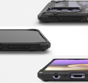 Ringke Etui Ringke Fusion X do Samsung Galaxy A32 5G Camo Black 4