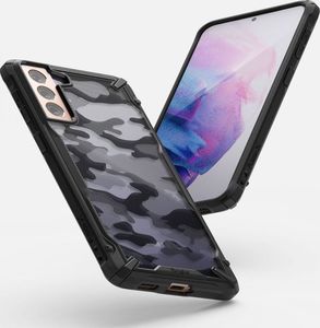 Ringke Etui Ringke Fusion X do Samsung Galaxy S21 Camo Black 3