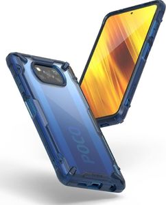 Ringke Etui Ringke Fusion X do Xiaomi Poco X3 Pro / X3 NFC Space Blue 3