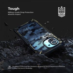 Ringke Etui Ringke Fusion X do Xiaomi Mi 11 Camo Black 8