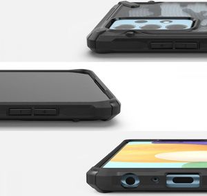 Ringke Etui Ringke Fusion X do Samsung Galaxy A52 4G/5G Camo Black 7