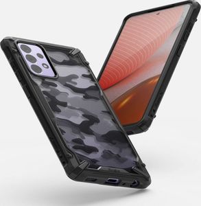 Ringke Etui Ringke Fusion X do Samsung Galaxy A72 5G Camo Black 4