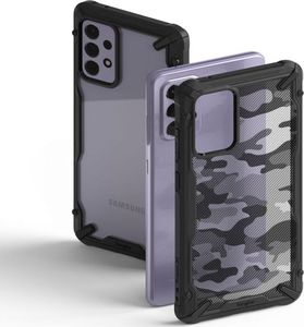 Ringke Etui Ringke Fusion X do Samsung Galaxy A72 5G Camo Black 5
