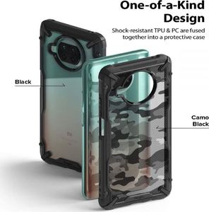 Ringke Etui Ringke Fusion X do Xiaomi Mi 10T Lite Camo Black 2