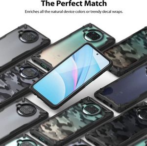 Ringke Etui Ringke Fusion X do Xiaomi Mi 10T Lite Camo Black 5