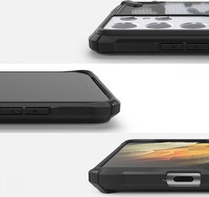 Ringke Etui Ringke Fusion X do Samsung Galaxy S21 Ultra Camo Black 5