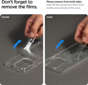 Spigen Etui Spigen Ultra Hybrid "S" do Samsung Galaxy S21 Ultra Crystal Clear 14