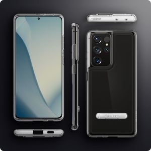 Spigen Etui Spigen Ultra Hybrid "S" do Samsung Galaxy S21 Ultra Crystal Clear 9